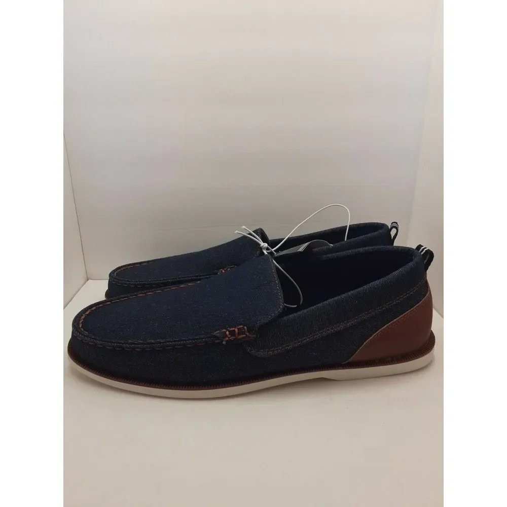 New Nautica Men's Minter Boat Shoe |‎ Dark Denim | US 9.5 Medium